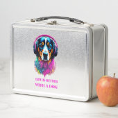 Lunch Box La vie est meilleure avec un chien (En situation)