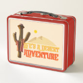 Lunch Box La vie est une aventure désertique (Dos)