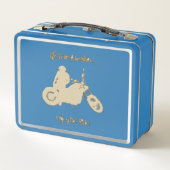 Lunch Box La vie est une aventure profiter de la promenade (Dos)