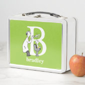 Lunch Box L'ABC du Dr Seuss : Lettre B - Blanc | Ajoutez vot (En situation)