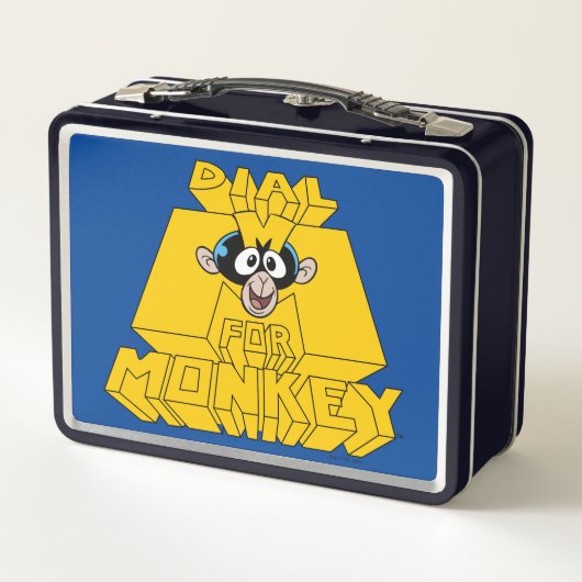 Lunch Box Laboratoire de Dexter - Composez M pour singe (Dos)