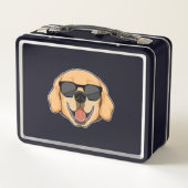 Lunch Box Labrador avec lunettes de soleil (Dos)