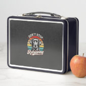 Lunch Box Labrador N'arrête Pas De Récupérer Chien Rétro (En situation)