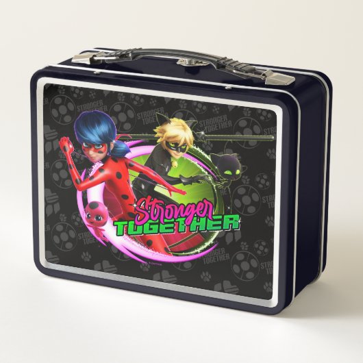 Lunch Box Ladybug & Cat Noir | Ensemble plus fort (Dos)