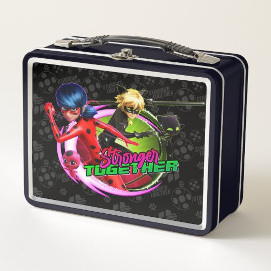 Lunch Box Ladybug & Cat Noir | Ensemble plus fort (Devant)