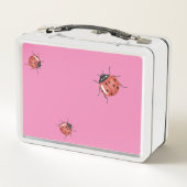 Lunch Box Ladybug rose mou (Dos)