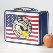 Lunch Box L'Aigle Amérique vole vite (En situation)
