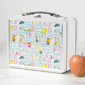 Lunch Box L'alphabet du Dr Seuss avec des mots (En situation)