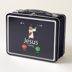 Lunch Box L'Amour de Jésus  Jésus appelant...Jésus Télé