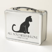 Lunch Box L'amour et un chat (Dos)
