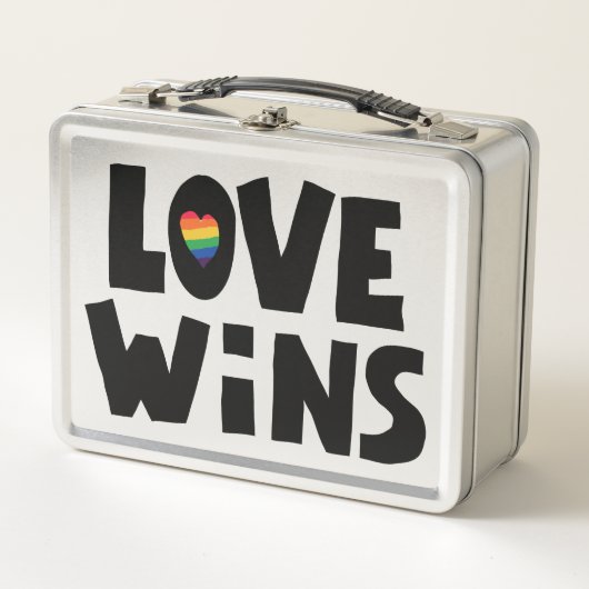 Lunch Box L'amour gagne (Devant)