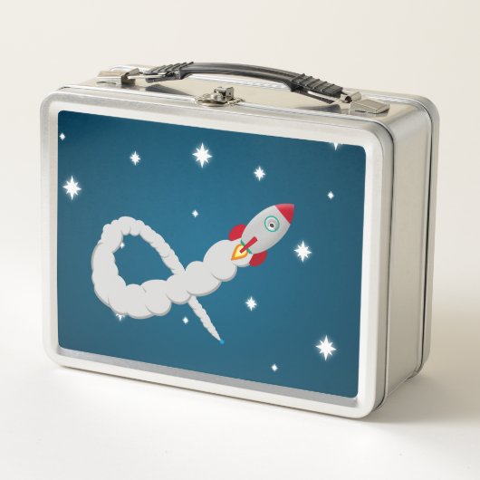 Lunch Box Lancement de fusées spatiales (Devant)