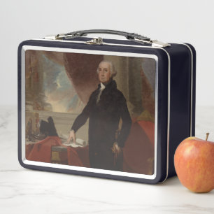 Lunch Box Lansdowne Portrait : Le président américain George
