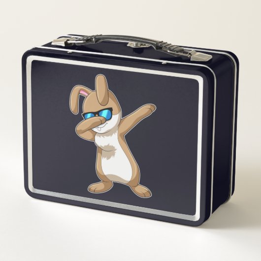 Lunch Box Lapin à Hip hop Dance Dab (Dos)