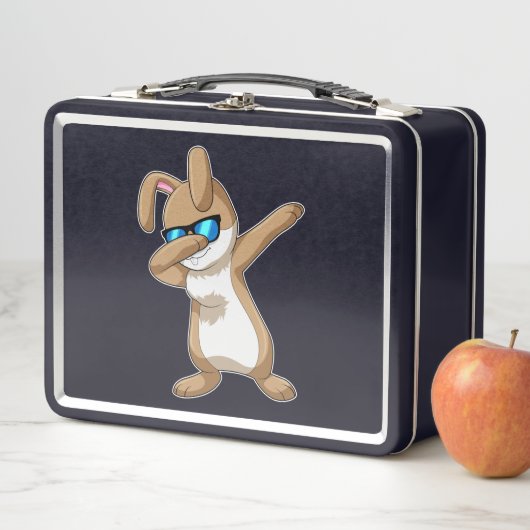 Lunch Box Lapin à Hip hop Dance Dab (En situation)