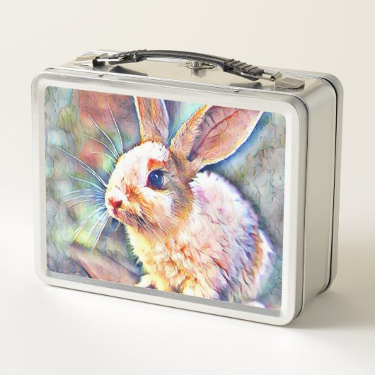 Lunch Box lapin aquarell (Dos)