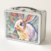 Lunch Box lapin aquarell (Devant)