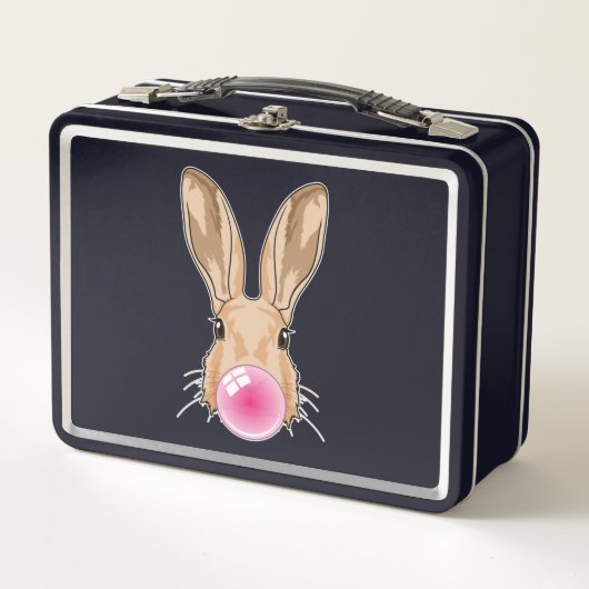 Lunch Box Lapin au chewing-gum (Devant)