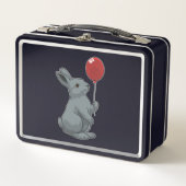 Lunch Box Lapin avec ballon (Devant)