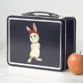 Lunch Box Lapin avec Bandana (En situation)