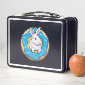 Lunch Box Lapin avec beignet (En situation)