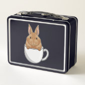 Lunch Box Lapin avec la coupe de café (Dos)