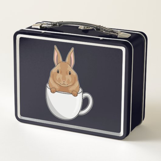 Lunch Box Lapin avec la coupe de café (Dos)