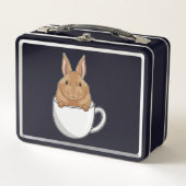 Lunch Box Lapin avec la coupe de café (Devant)