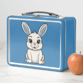 Lunch Box Lapin Blanc (En situation)
