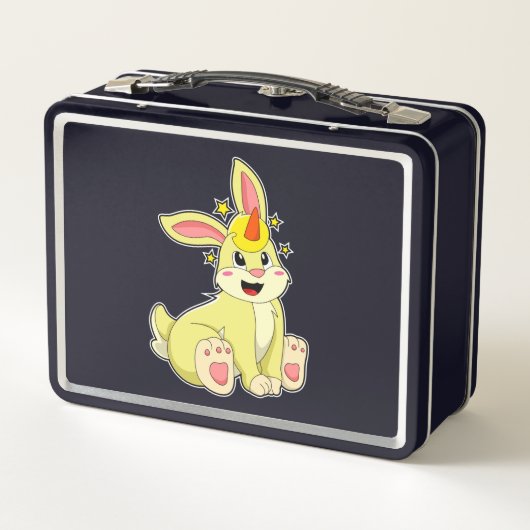 Lunch Box Lapin comme licorne (Dos)