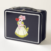 Lunch Box Lapin comme Mariée avec robe Mariage.PNG (Devant)