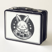 Lunch Box Lapin Cute Manger Sushi Japonais Kawaii (Dos)