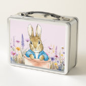 Lunch Box Lapin de conte de fées classique dans une plante e (Dos)