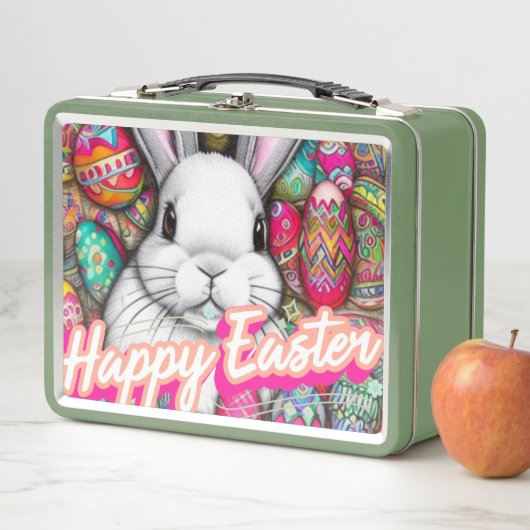 Lunch Box Lapin de Pâques (En situation)