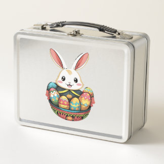 Lunch Box Lapin de Pâques Lapin de Pâques Chasse aux oeufs d