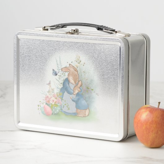 Lunch Box Lapin de Pâques Peter (En situation)