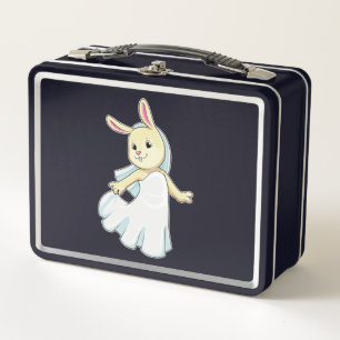 Lunch Box Lapin en mariée avec voile