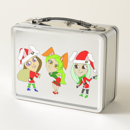 Lunch Box Lapines de Noël (Dos)