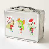 Lunch Box Lapines de Noël (Devant)