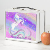 Lunch Box L'argent mignon de licorne tient le premier rôle (En situation)