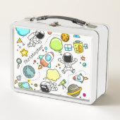 Lunch Box L'astronaute du dessin animé Space Rockets Boy's (Devant)
