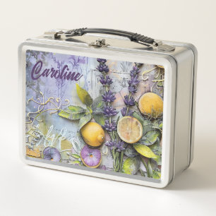 Lunch Box Lavande et citrons