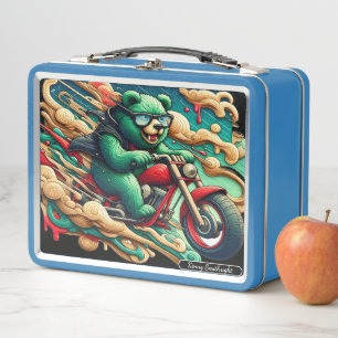 Lunch Box L'aventure de la moto sauvage de l'ours