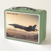 Lunch Box L'avion de combat ultime (Dos)