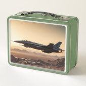 Lunch Box L'avion de combat ultime (Dos)