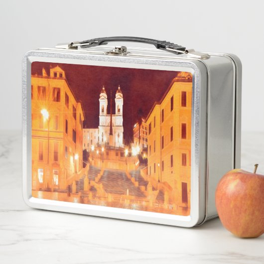Lunch Box ldp PIAZZA DI SPAGNA par nuit Rome (En situation)