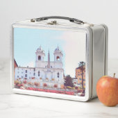Lunch Box ldp PIAZZA DI SPAGNA - Rome - avec fleurs (En situation)