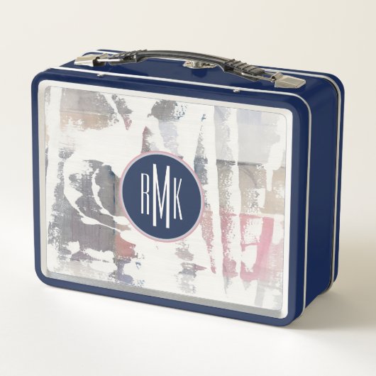 Lunch Box Le blanc du monogramme | cultivent (Dos)