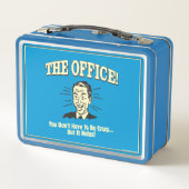Lunch Box Le bureau : Vous n'avez pas besoin d'être fou (Dos)