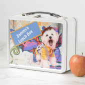 Lunch Box Le caniche maltais de Sammy (En situation)